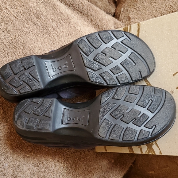 B.O.C. blue suede sz 9 slip ons - Picture 4 of 7